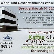wickeder Hellweg Bauschild